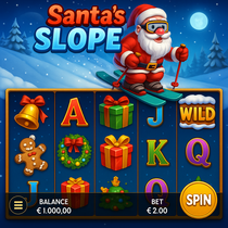 SlotsPalace - Santa's Slope Slot Game